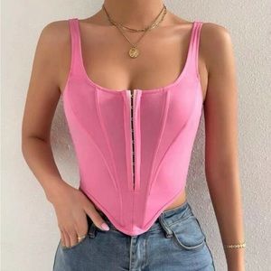 Pink Corset Top (New)